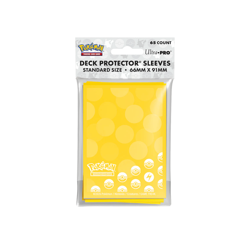 Pokemon Ultra PRO Lightning Energy Deck Protector Sleeves