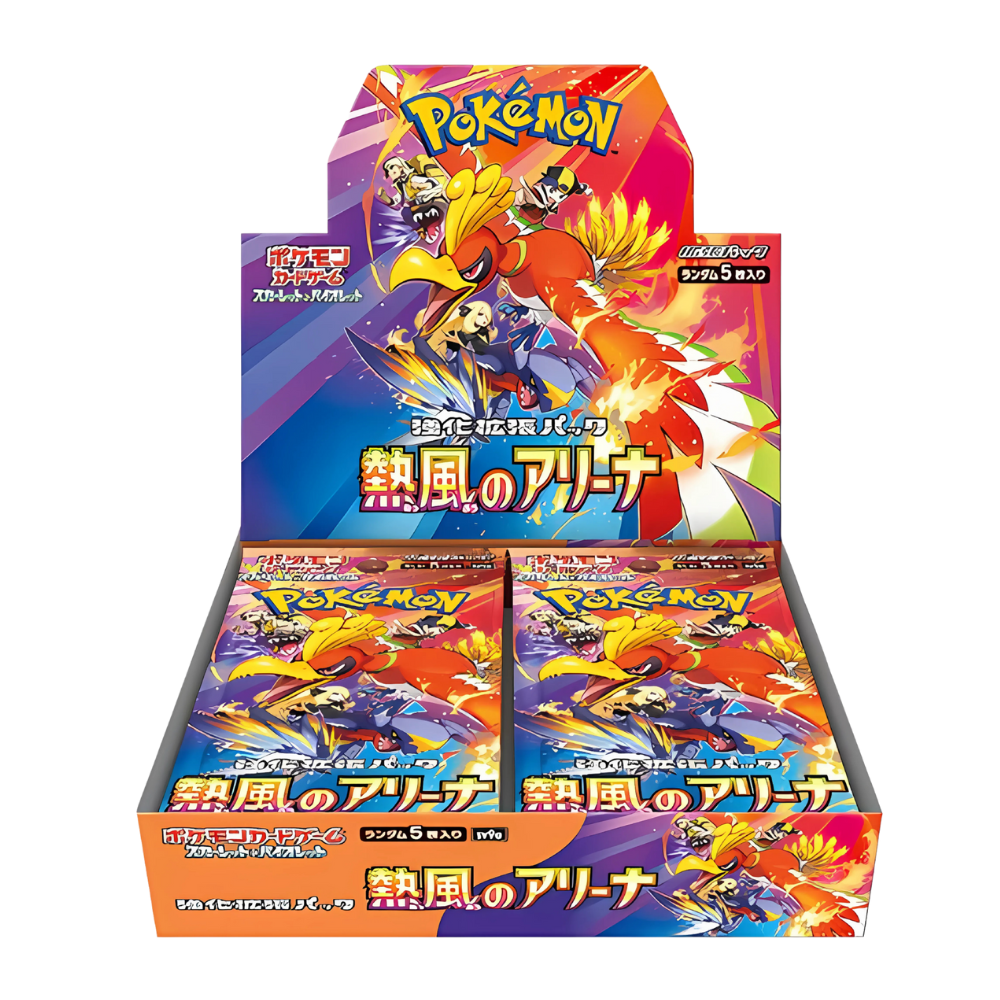 Japanese Pokemon Heat Wave Arena Booster Box - SV9A