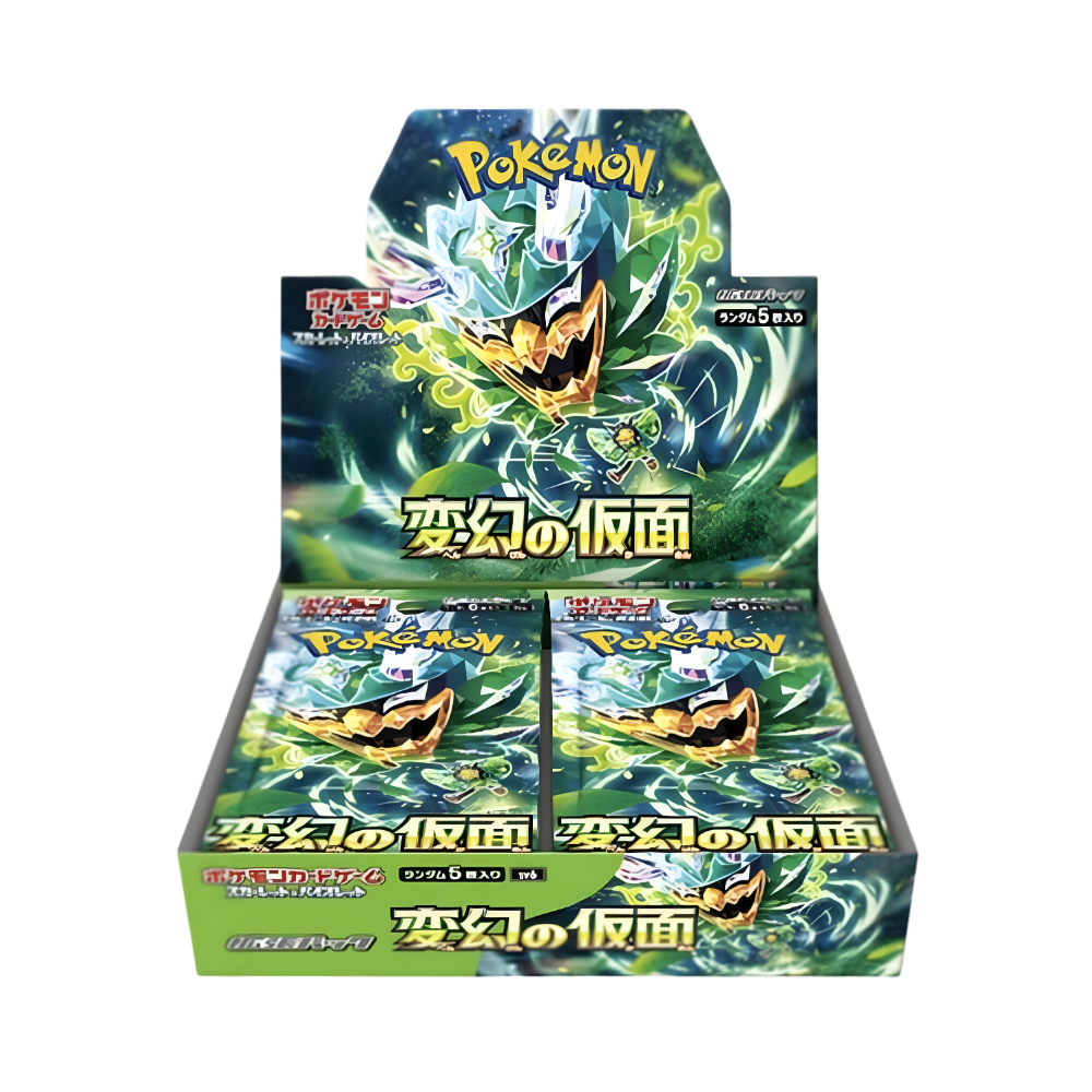 Japanese Pokemon Mask of Change Booster Box - SV6