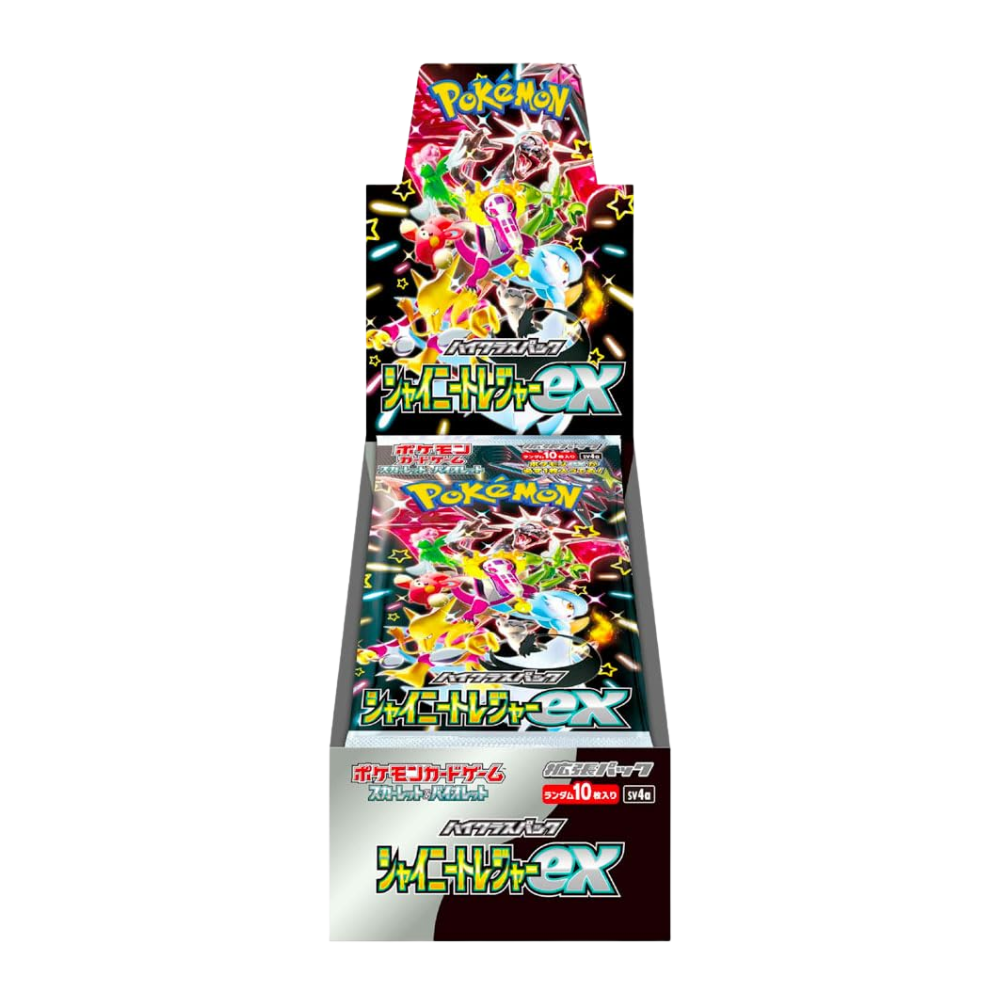 Pokemon Japanese Shiny Treasure ex Booster Box Pokemon Japanese Shiny Treasure ex Booster Box