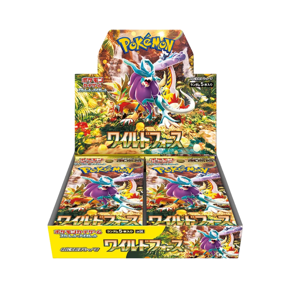 Japanese Pokemon Wild Force Booster Box - SV5K