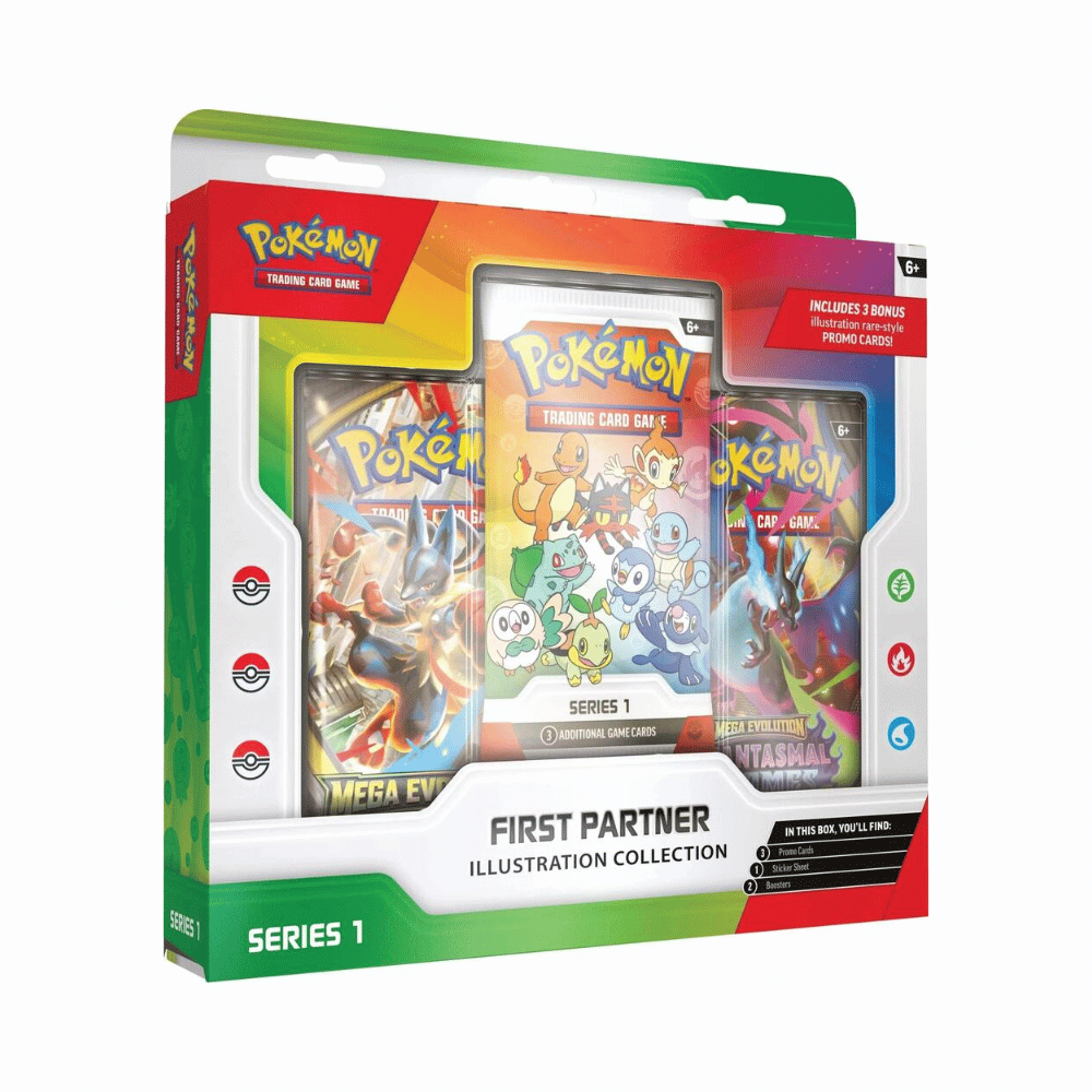 Pokemon First Partner Illustration Collection (Series 1)