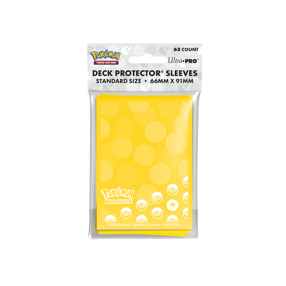 Pokemon Ultra PRO Lightning Energy Deck Protector Sleeves