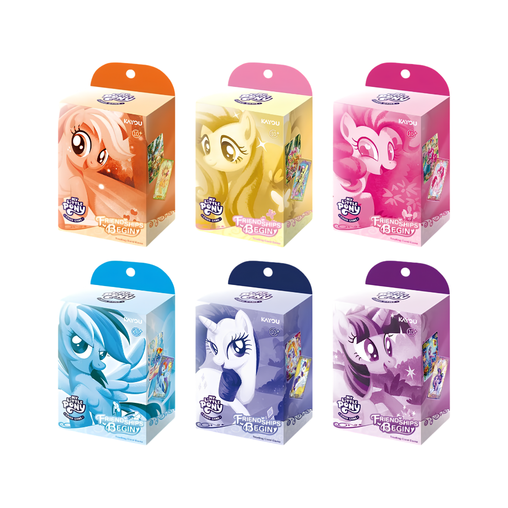 My Little Pony Trading Card Game: Friendships Begin Starter Deck Assortment Display