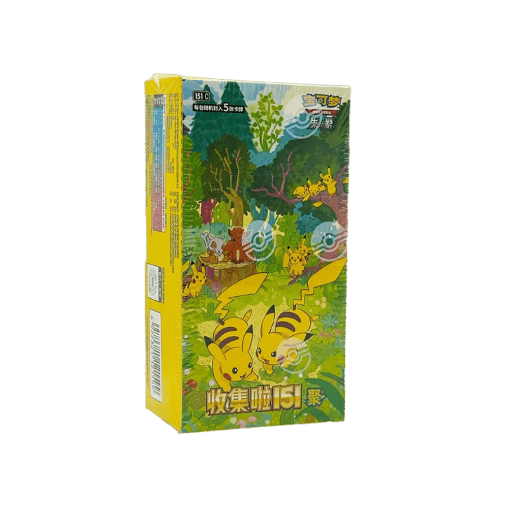 Simplified Chinese Pokemon 151 Gathering Slim Booster Box [151C]