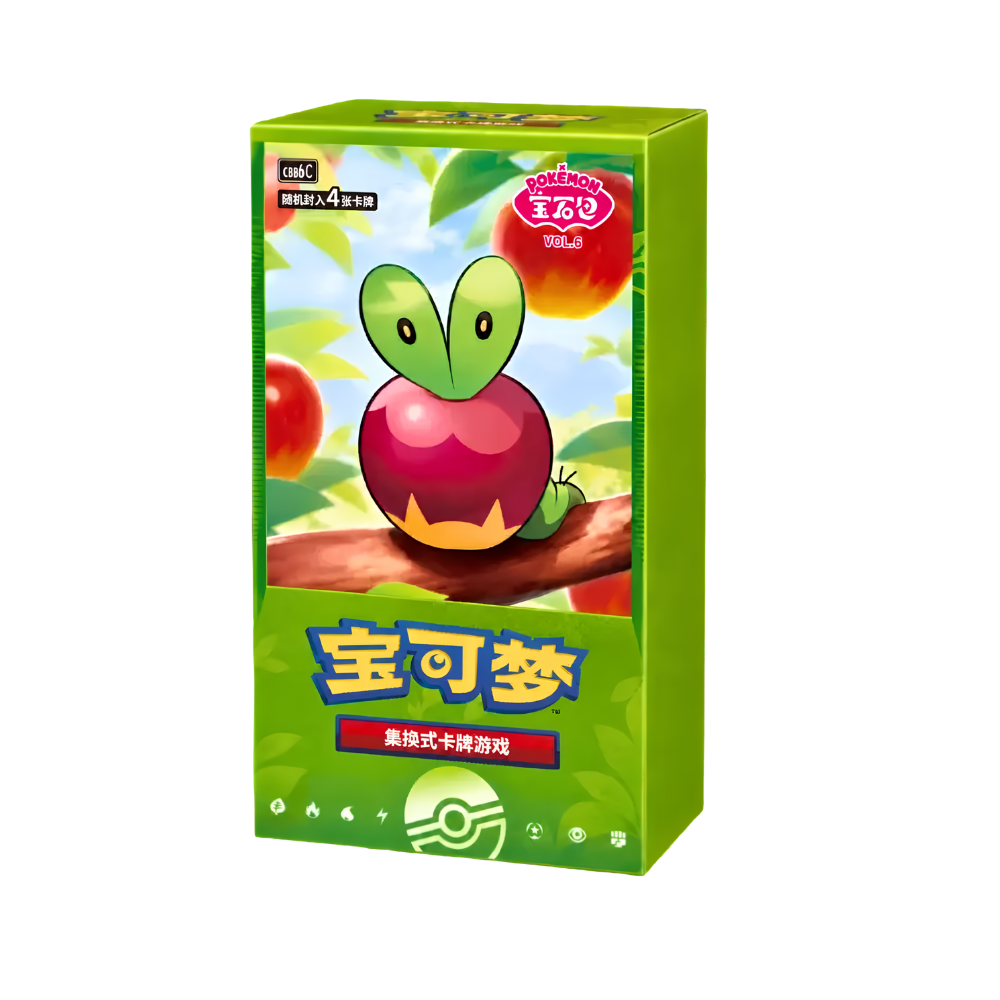 Simplified Chinese Pokemon Gem Pack Vol. 6 Booster Box [CBB6C]