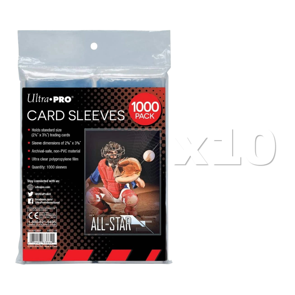 Ultra PRO Penny Sleeves Bulk Lot - 10,000 Soft Card Sleeves