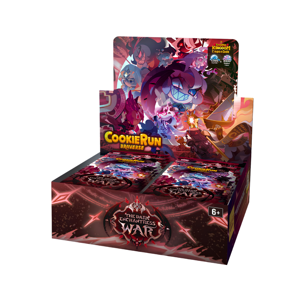 CookieRun TCG: Set 5: The Dark Enchantress War Booster Display