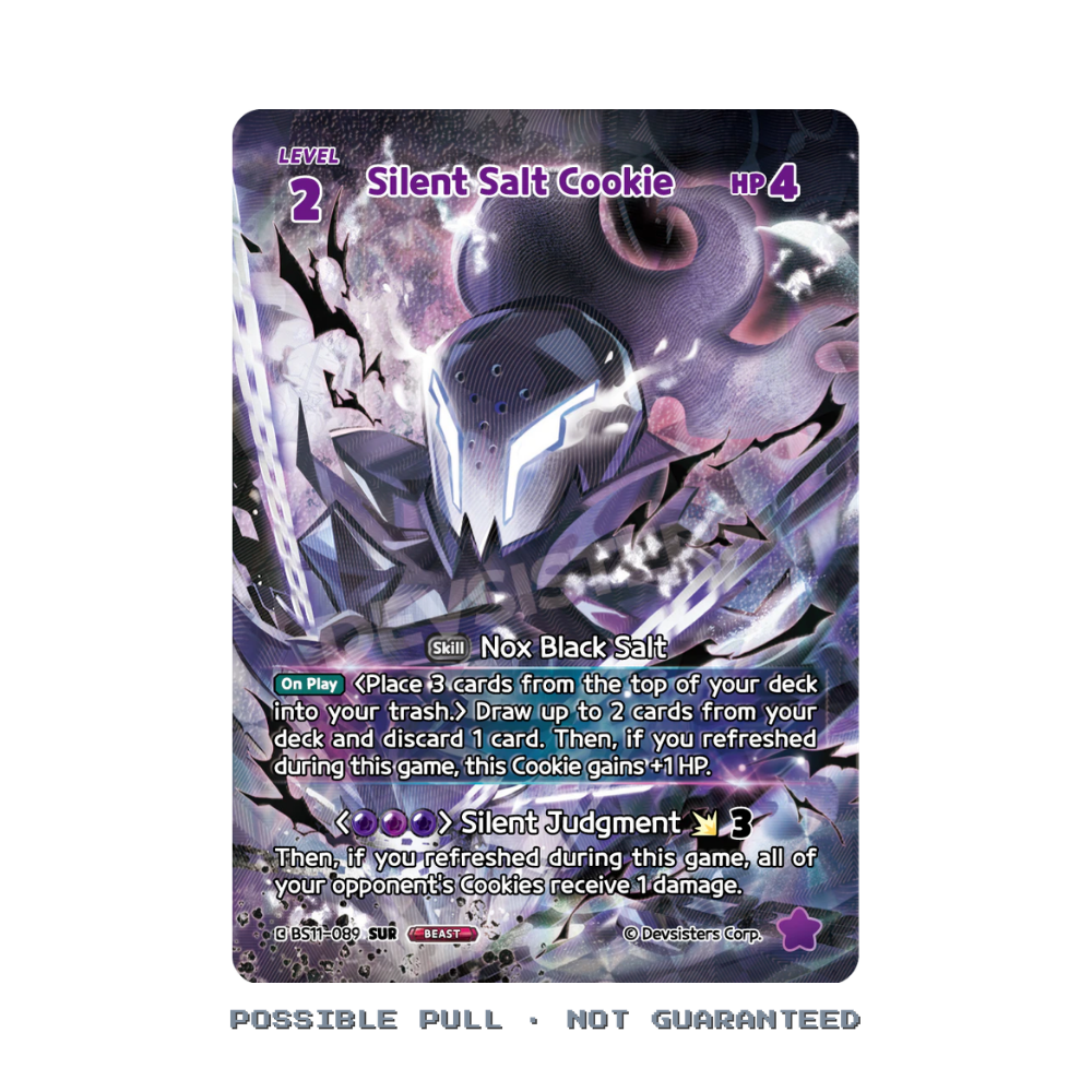 CookieRun TCG: Set 5: The Dark Enchantress War Booster Display
