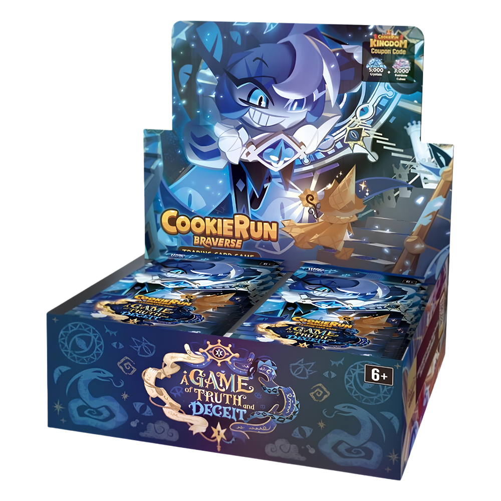 CookieRun TCG: Set 4: A Game of Truth and Deceit Booster Display