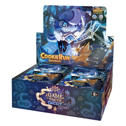 CookieRun TCG: Set 4: A Game of Truth and Deceit Booster Display