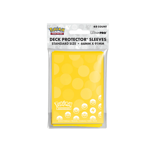 Pokemon Ultra PRO Lightning Energy Deck Protector Sleeves