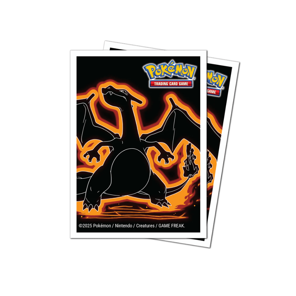 Pokemon Neon Kanto 105ct APEX DECK PROTECTOR® Sleeves [Charizard]