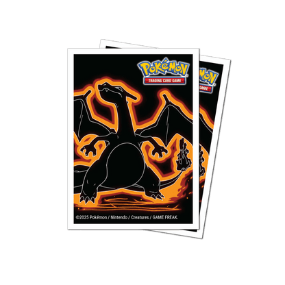 Pokemon Neon Kanto 105ct APEX DECK PROTECTOR® Sleeves [Charizard]