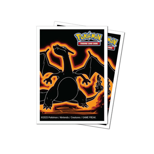 Pokemon Neon Kanto 105ct APEX DECK PROTECTOR® Sleeves [Charizard]