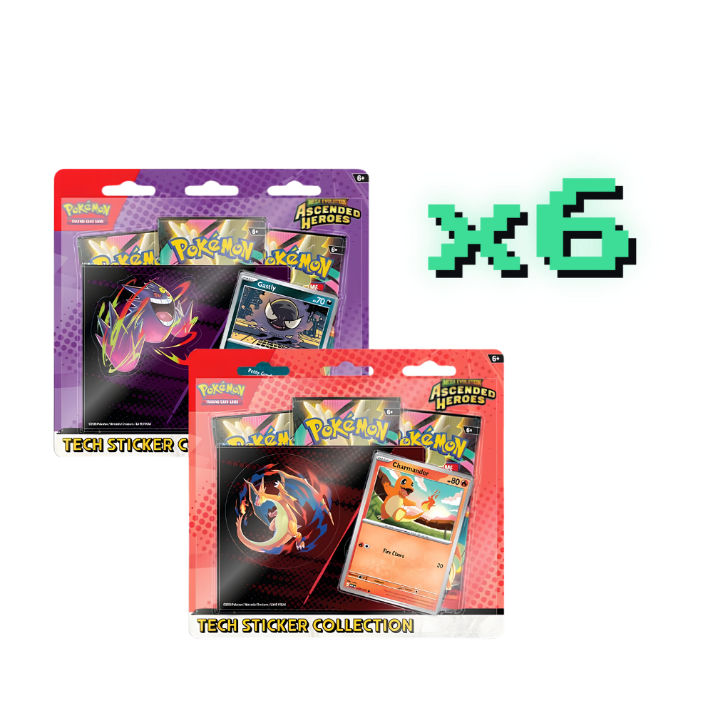 Pokemon Ascended Heroes Tech Sticker Collection Sealed Display (ME2.5) (36 packs)