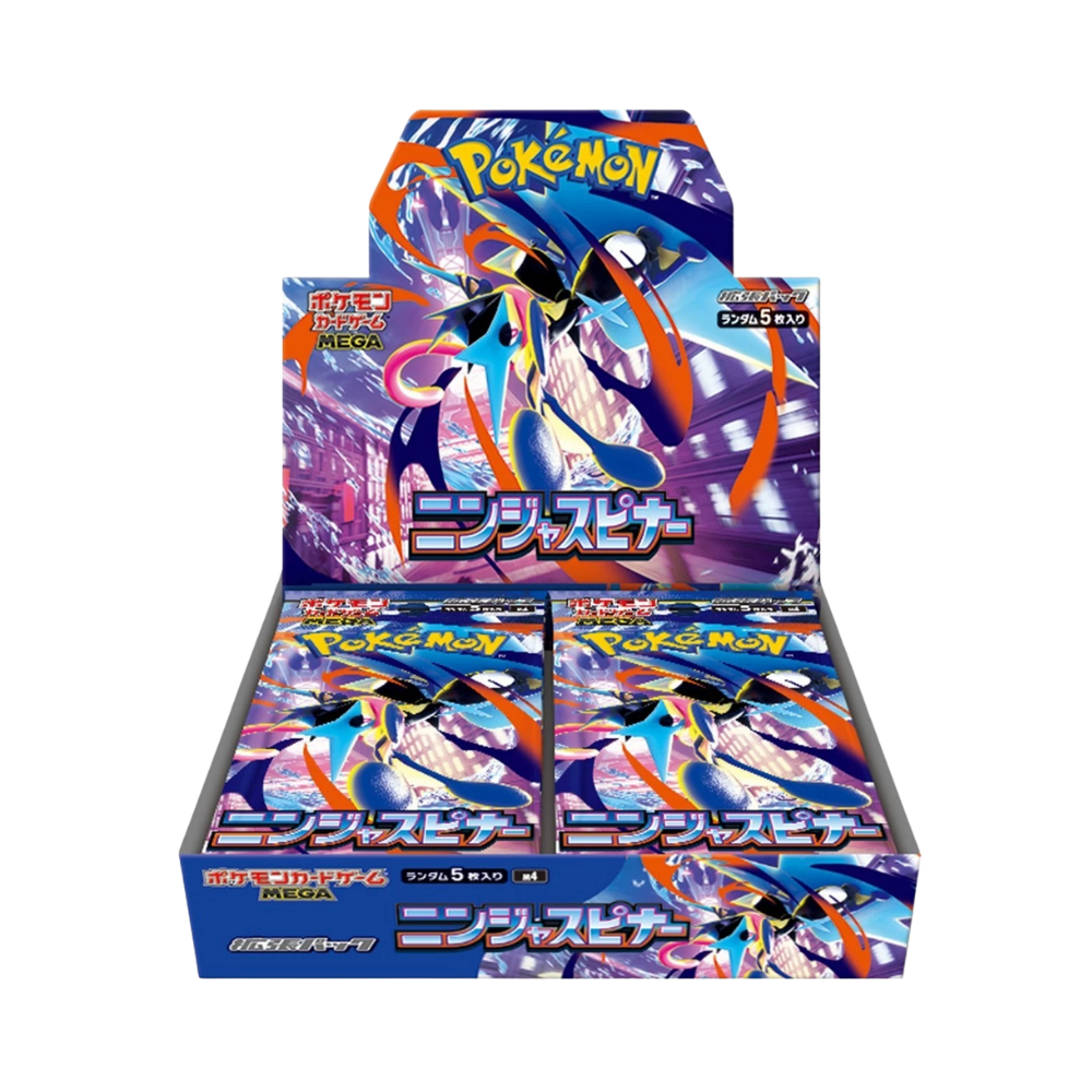 [PREORDER] Japanese Pokémon Ninja Spinner Booster Box M4