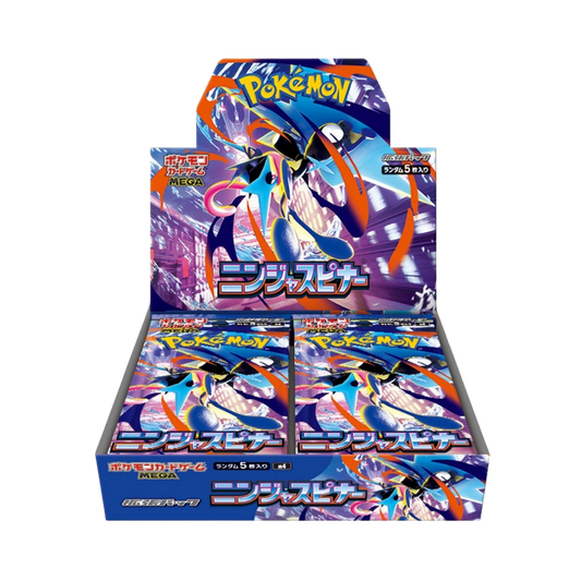 [PREORDER] Japanese Pokémon Ninja Spinner Booster Box M4