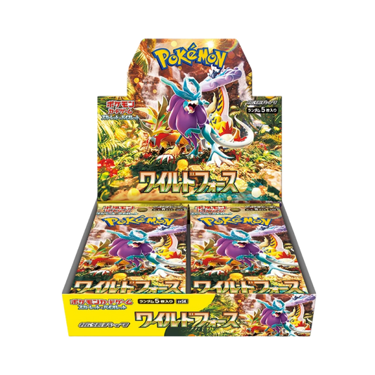 Japanese Pokemon Wild Force Booster Box - SV5K
