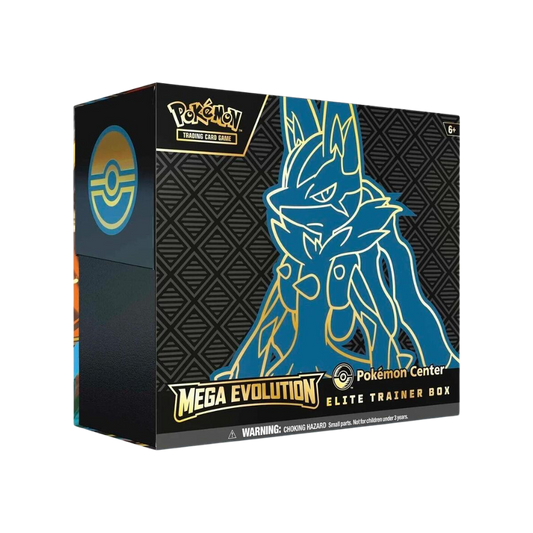Pokemon Mega Evolution Lucario Pokemon Center Elite Trainer Box