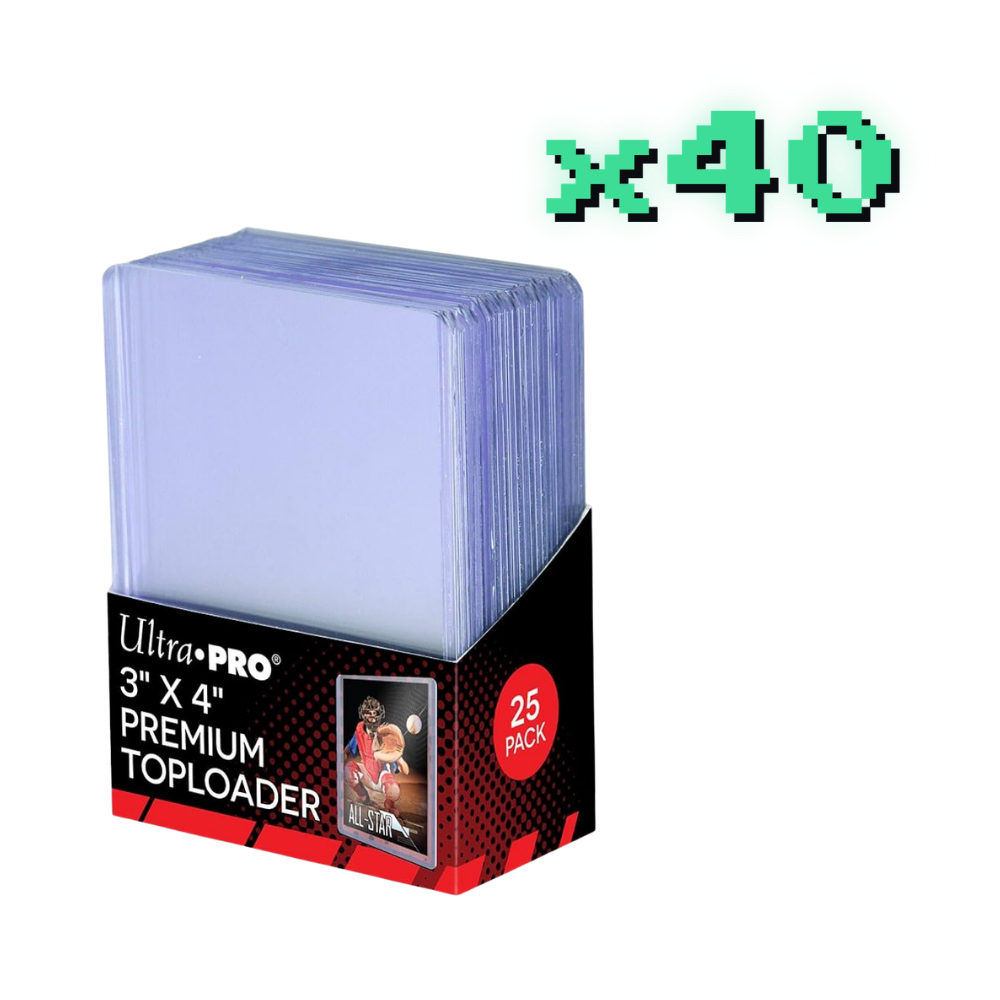 Ultra PRO 3x4 Clear Top Loaders Case (1000ct)