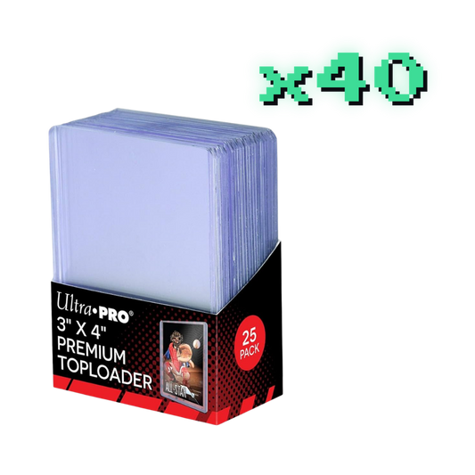 Ultra PRO 3x4 Clear Top Loaders Case (1000ct)