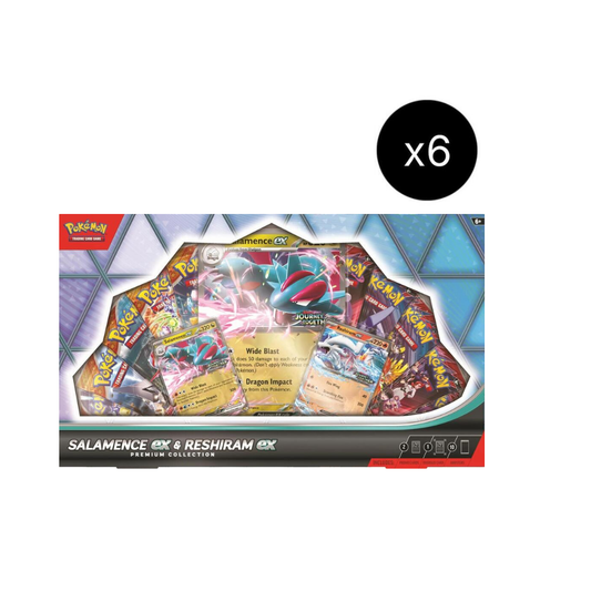 Pokemon Salamence ex & Reshiram ex Premium Collection Case