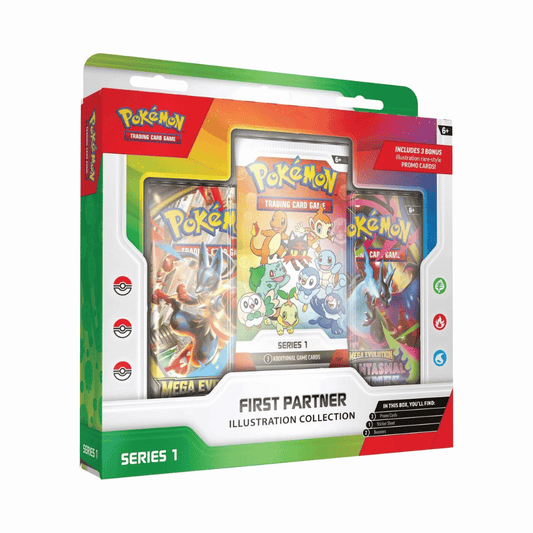 Pokemon First Partner Illustration Collection (Series 1)