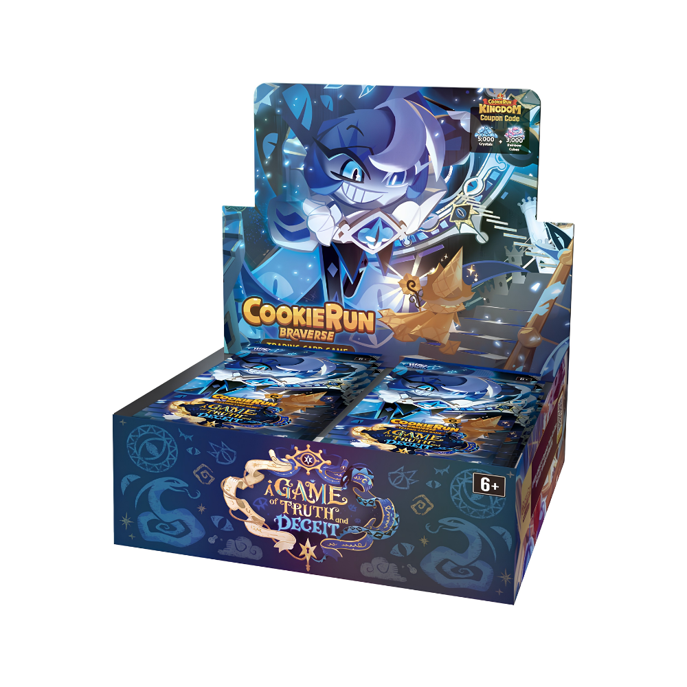 CookieRun TCG: Set 4: A Game of Truth and Deceit Booster Display