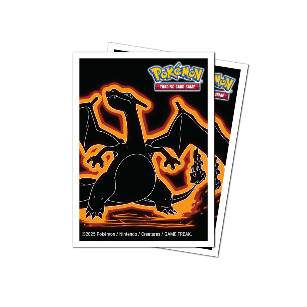 Pokemon Neon Kanto 105ct APEX DECK PROTECTOR® Sleeves [Charizard]