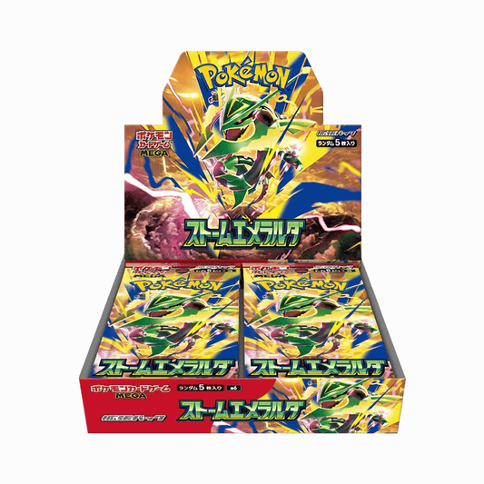 Japanese Pokémon Storm Emeralda Booster Box M6 (PREORDER)