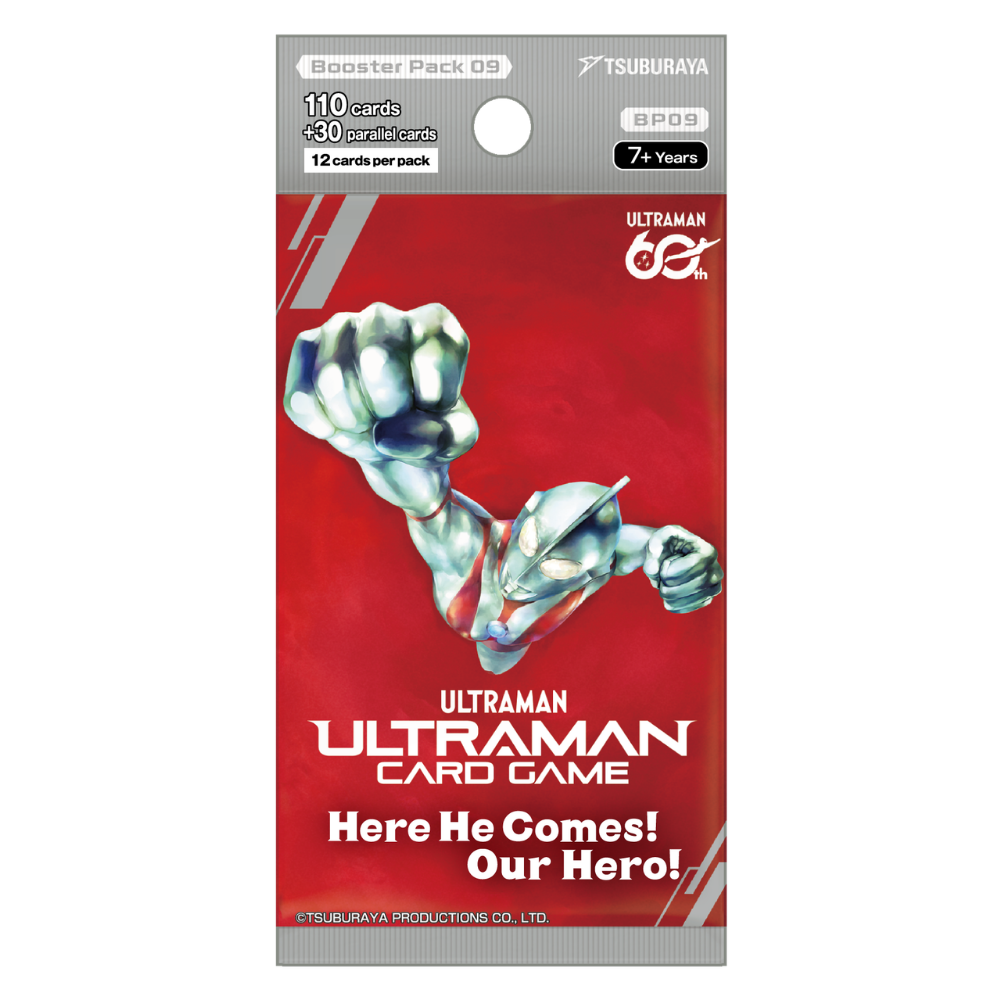 [PRE-ORDER] Ultraman Card Game: Here He Comes! Our Hero! Booster Box (BP09) (English)