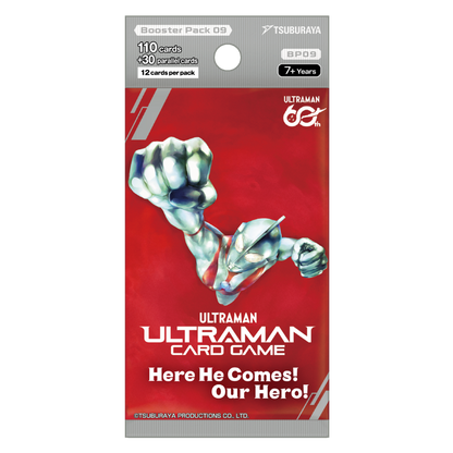 [PRE-ORDER] Ultraman Card Game: Here He Comes! Our Hero! Booster Box (BP09) (English)